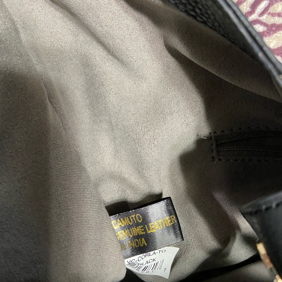 Vince Camuto, nice black leather tote bag - Picture 7 of 9